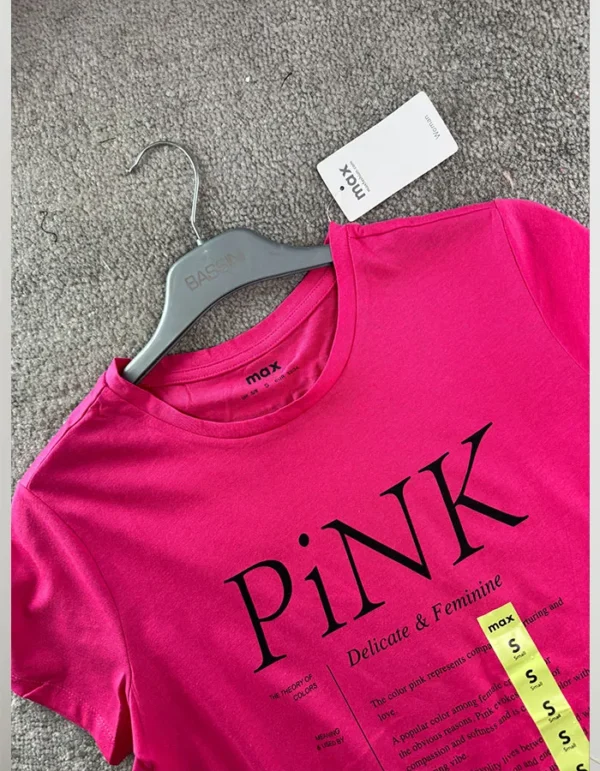 تیشرت pink مکس - Image 2