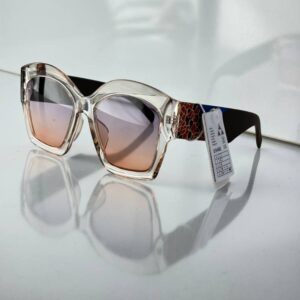 عینک فریم بزرگ طیف قهوه ای پلنگی aedoll ایتالیا کد gs83