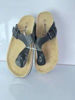 سندل لژ ۵cm انگشتی مشکی natural walk - Image 2