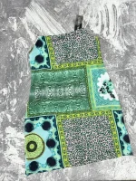 پیراهن کرپ ساحلی بندی پشت زیپ i saw it کد p10