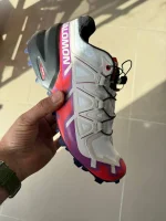 سالامون speed cross 6gtx سفید بنفش - Image 2