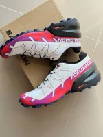 سالامون speed cross 6gtx سفید بنفش - Image 8