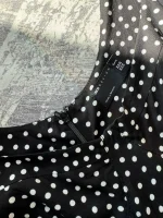 پیراهن مجلسی خال خالی asos ویکسکوز - Image 4