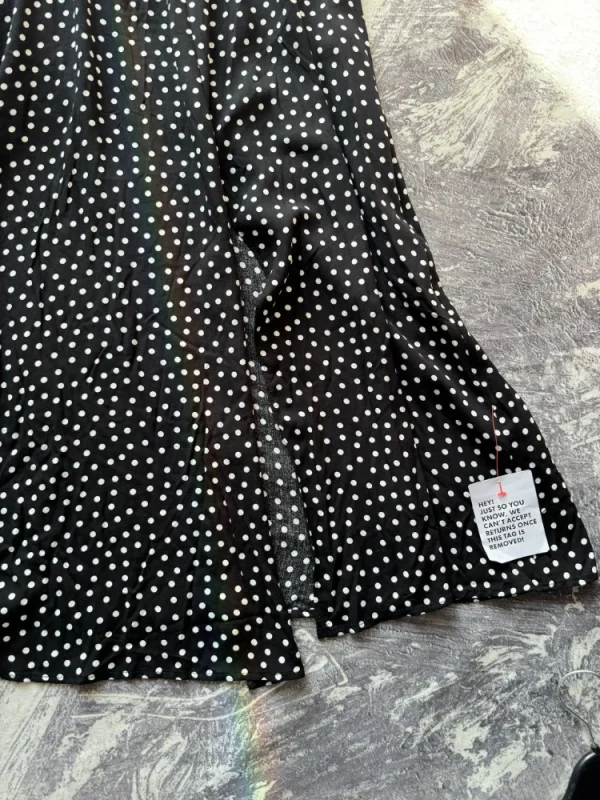 پیراهن مجلسی خال خالی asos ویکسکوز - Image 5
