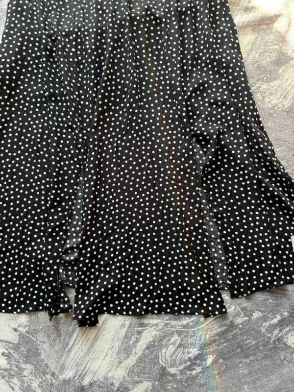 پیراهن مجلسی خال خالی asos ویکسکوز - Image 3