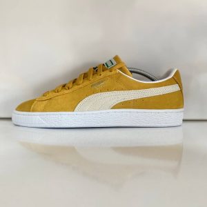 کتونی پوما مدل Suede Classic XXI Honey Mustard/Puma White 8 D