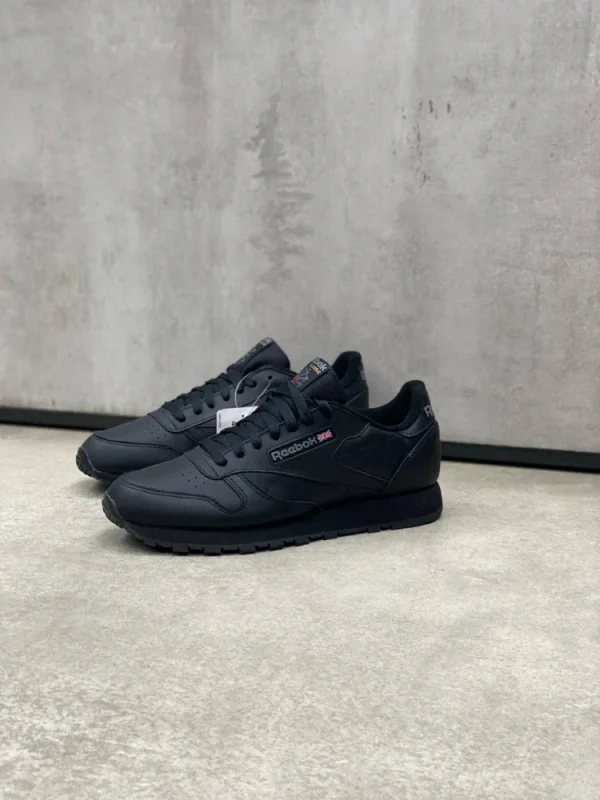 کتونی ریباک مدل Classic Leather Black - Image 2
