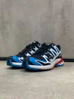کتونی مشکی آبی سالامون مدل XA Pro 3D V9 Gore Tex - Image 2