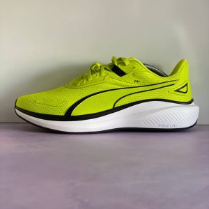 کتونی پوما مردانه مدل Skyrocket Lite Running Shoe In Lime Pow- White
