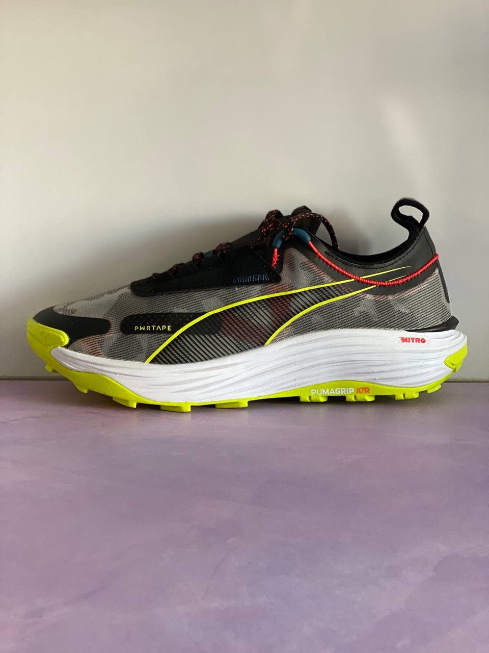 IMG_1475 کتونی پوما مردانه مدل Running Shoes 'VOYAGE NITRO 3' in Black - Image 1