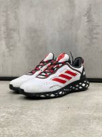 کتونی آدیداس مردانه مدل Web Boost White Red Carbon - Image 2