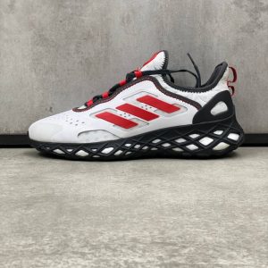 کتونی آدیداس مردانه مدل Web Boost White Red Carbon