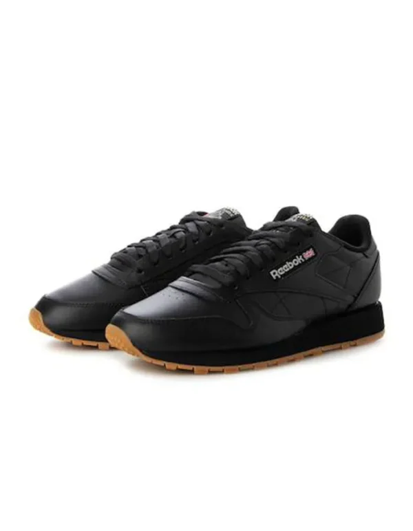 کتونی ریباک مدل Classic Leather Black Gum - Image 2