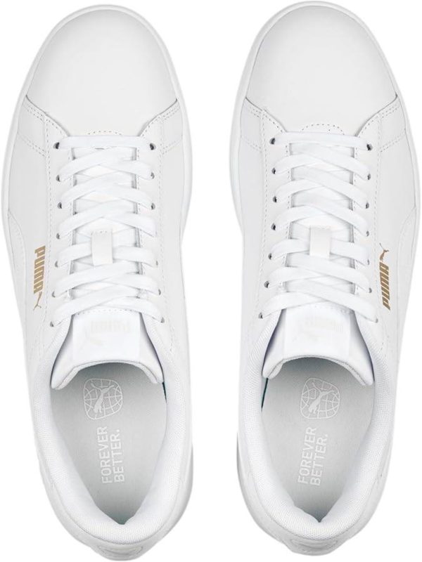 کتونی پوما مدل Puma White Puma White Puma Gold - Image 6