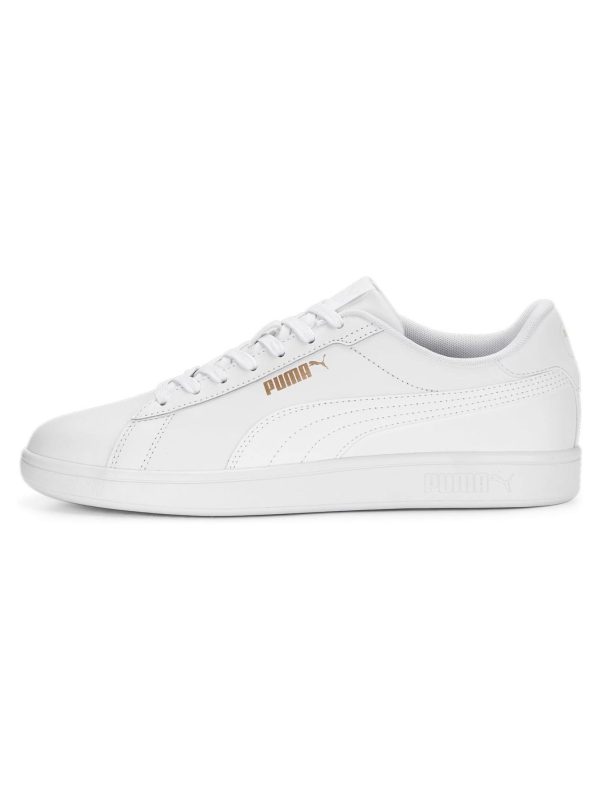 کتونی پوما مدل Puma White Puma White Puma Gold - Image 2