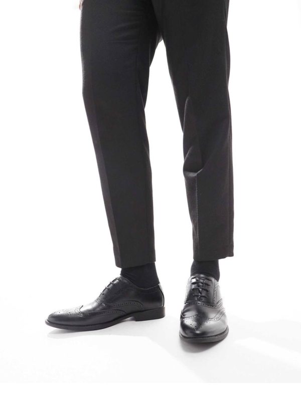 کفش مجلسی طرحدار مشکی asos - Image 4
