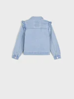 کت جین بچگانه گل گلی - Image 5