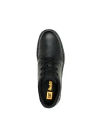 کفش مردانه مدل CAT COVERT LOW City Exploration White Soled Genuine Leather Casual Shoes for Men - Black - Image 3