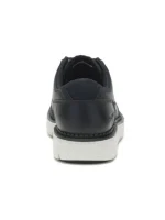 کفش مردانه مدل CAT COVERT LOW City Exploration White Soled Genuine Leather Casual Shoes for Men - Black - Image 5