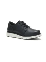 کفش مردانه مدل CAT COVERT LOW City Exploration White Soled Genuine Leather Casual Shoes for Men - Black