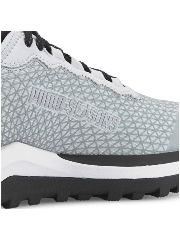 کتونی پوما مدل Puma Voyage Nitro 2 GORE-TEX Running Shoes Light Grey Black Red Women - Image 5