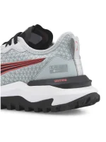 کتونی پوما مدل Puma Voyage Nitro 2 GORE-TEX Running Shoes Light Grey Black Red Women - Image 2