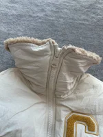 کاپشن دخترانه یقه خزدار مدل کوتاه ZARA - Image 3