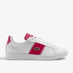 کتونی لاگوست مدل Women's Carnaby Pro CGR Bar Contrast Leather Sneakers