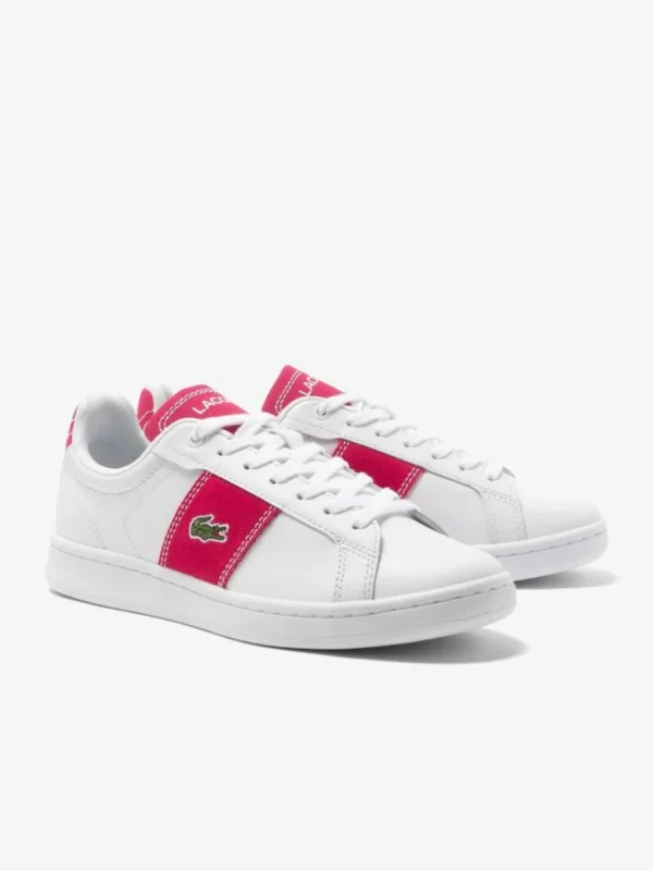 کتونی لاگوست مدل Women's Carnaby Pro CGR Bar Contrast Leather Sneakers - Image 6