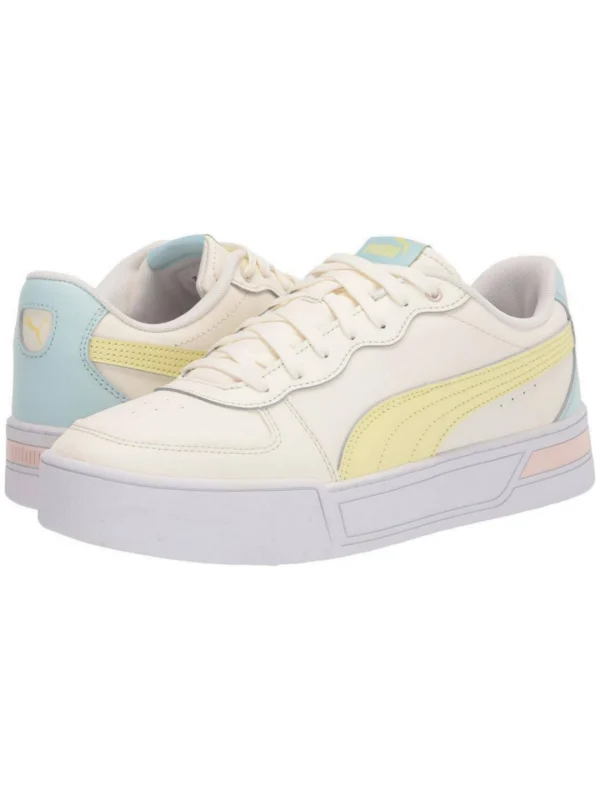 کتونی پوما مدل PUMA Women's Skye trainers, white / silver - Image 3