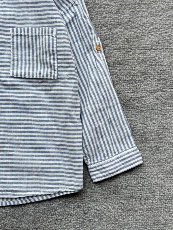 پیراهن بچگانه راه راه برند H&M - Image 2