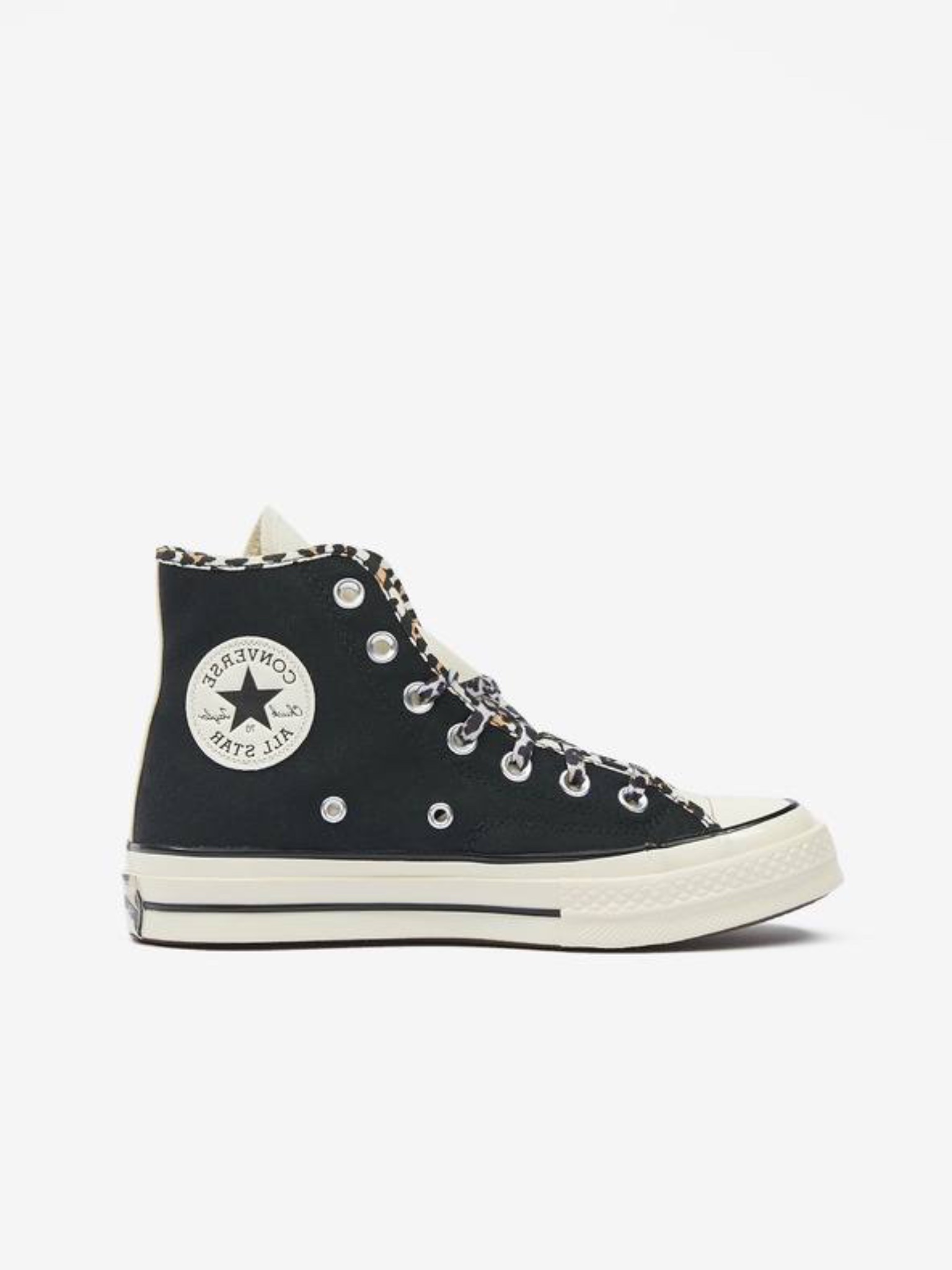 4C641376-C7C0-41B4-A8E0-AC569EA9A14B_converted کتونی کانورس مدل Sneakers Converse Women's Chuck 70 Hi Black - Image 1