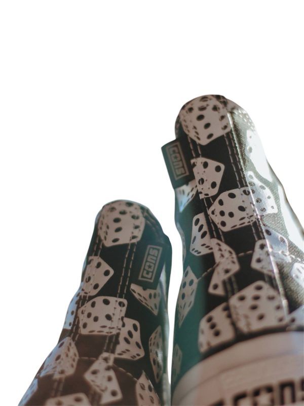 کتونی کانورس مدل CONVERSE CONS CTAS PRO HI DICE BLACK / WHITE - Image 4