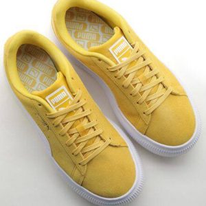 کتونی پوما مدل Suede Mayu Lace-Up Sneakers
