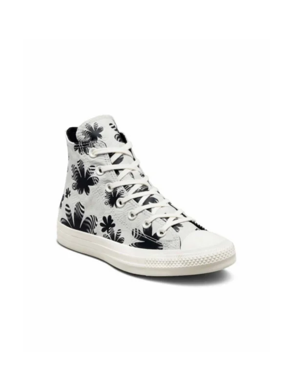 کتونی کانورس مدل Converse Chuck Taylor All Star Hi sneakers in light bone - Image 3