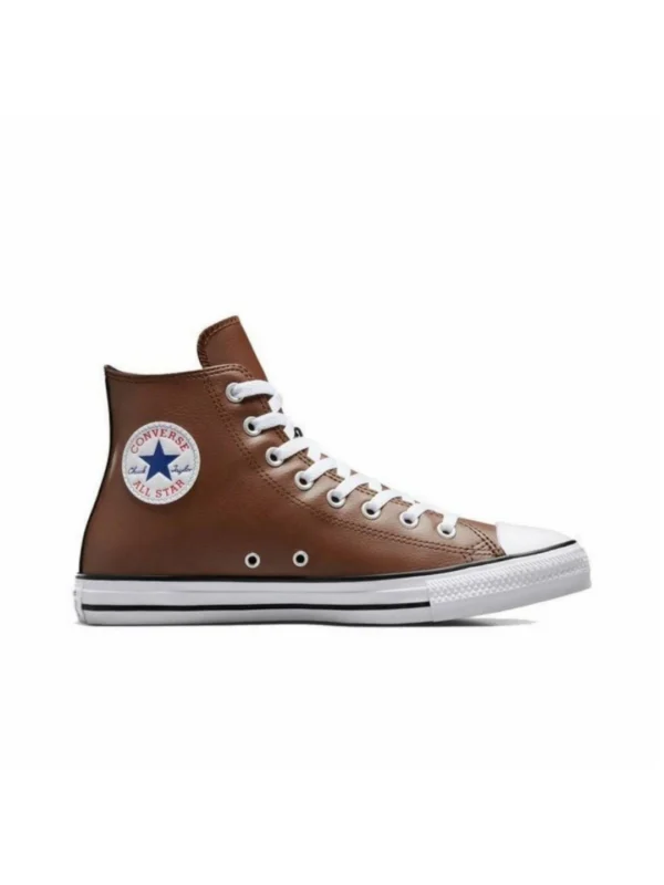 کتونی کانورس مدل  Casual Trainers Converse Chuck Taylor All Star Hi Brown - Image 5