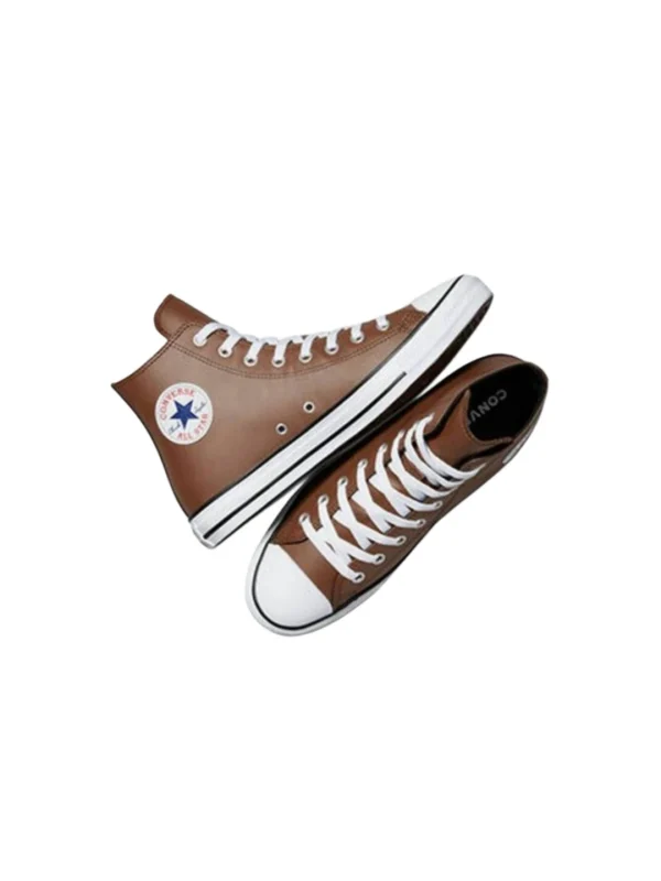 کتونی کانورس مدل  Casual Trainers Converse Chuck Taylor All Star Hi Brown - Image 2