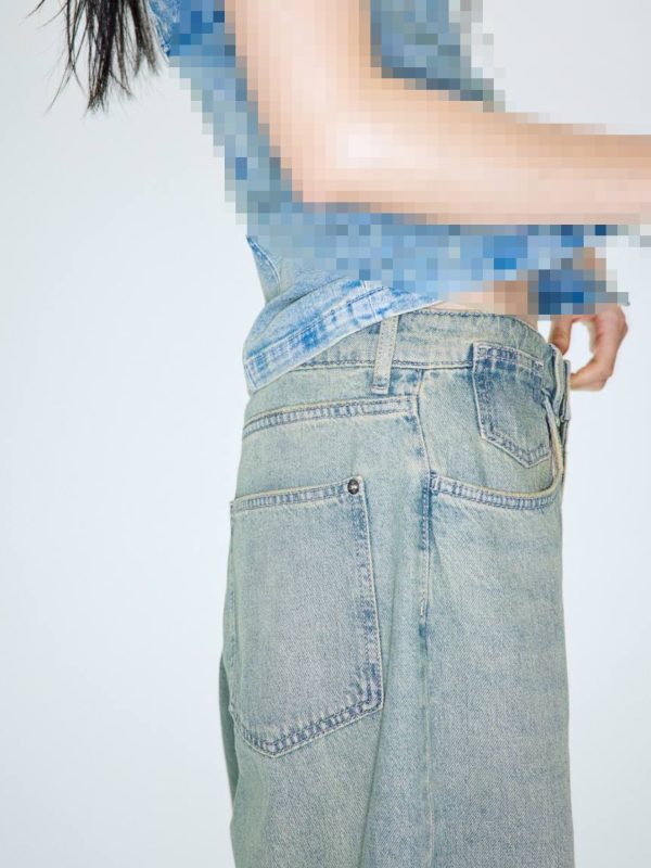 شلوار‌بگ استایل استریت h&m - Image 2