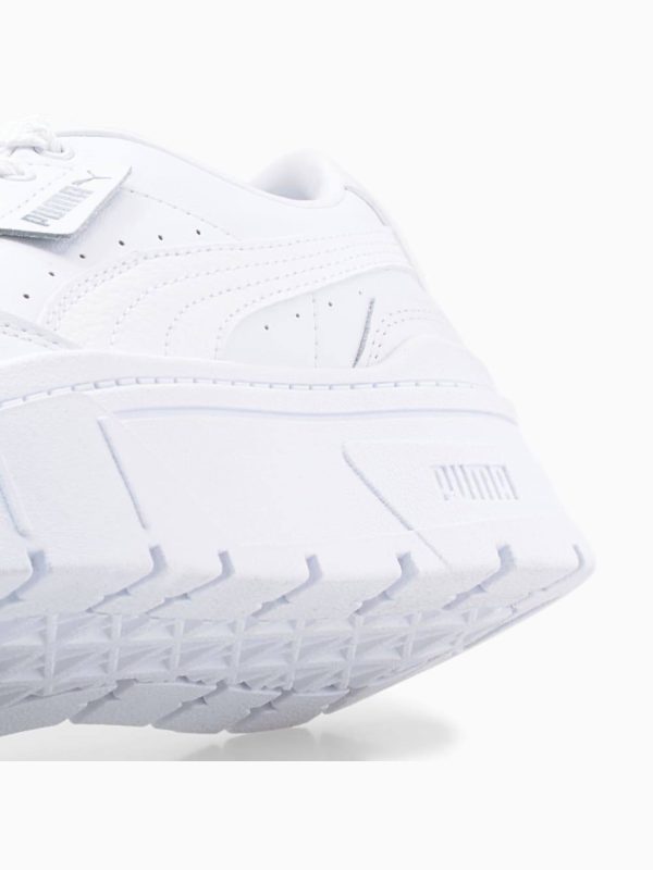 کتونی پوما مدل Mayze Stack Leather Sneakers - Image 5