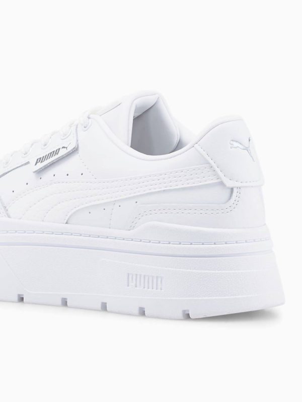کتونی پوما مدل Mayze Stack Leather Sneakers - Image 4