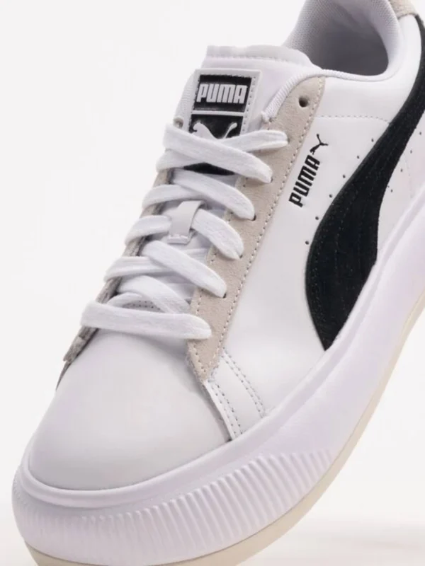 کتونی پوما مدل puma suede mayu white - Image 4