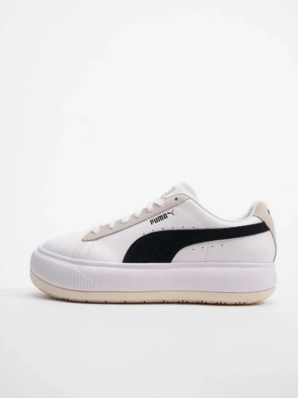 کتونی پوما مدل puma suede mayu white - Image 9
