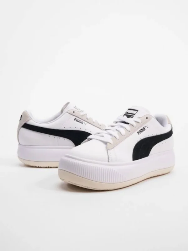 کتونی پوما مدل puma suede mayu white - Image 8