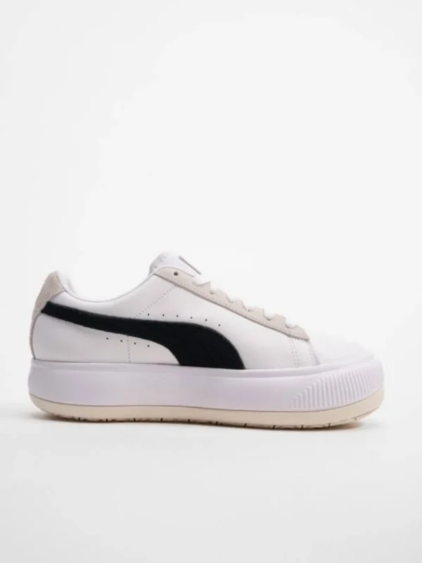 کتونی پوما مدل puma suede mayu white - Image 7