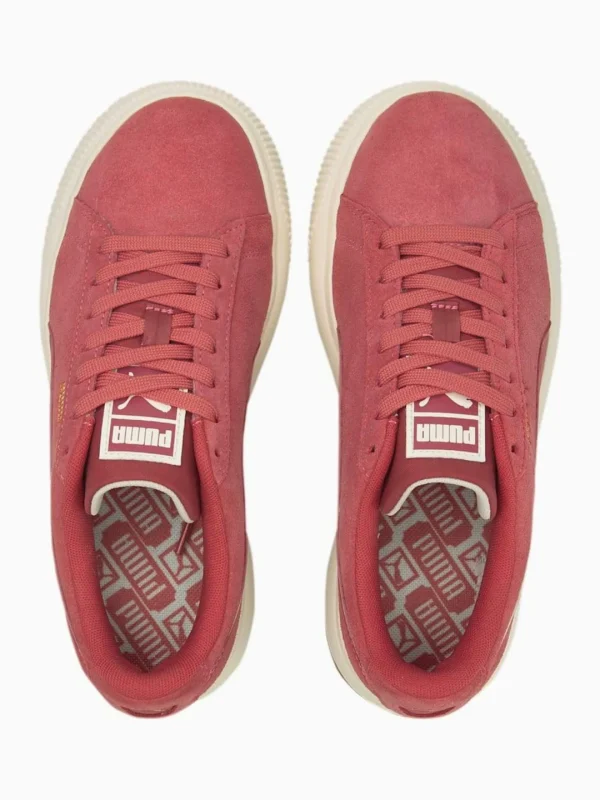 کتونی پوما مدل puma suede mayu low red - Image 6