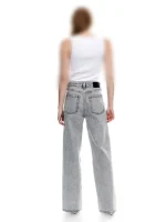 شلوار واید جین طوسی الترا h&m - Image 3