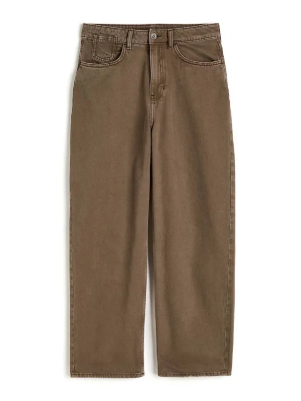 شلوار بگ استایل وسترن h&m - Image 5