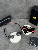 عینک ریبن فراری فریم گرد کلاسیک - Image 5