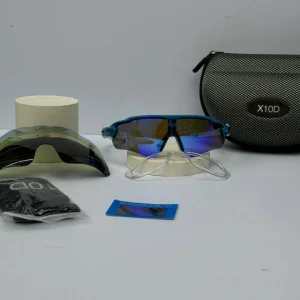 عینک آبی سفید x10d