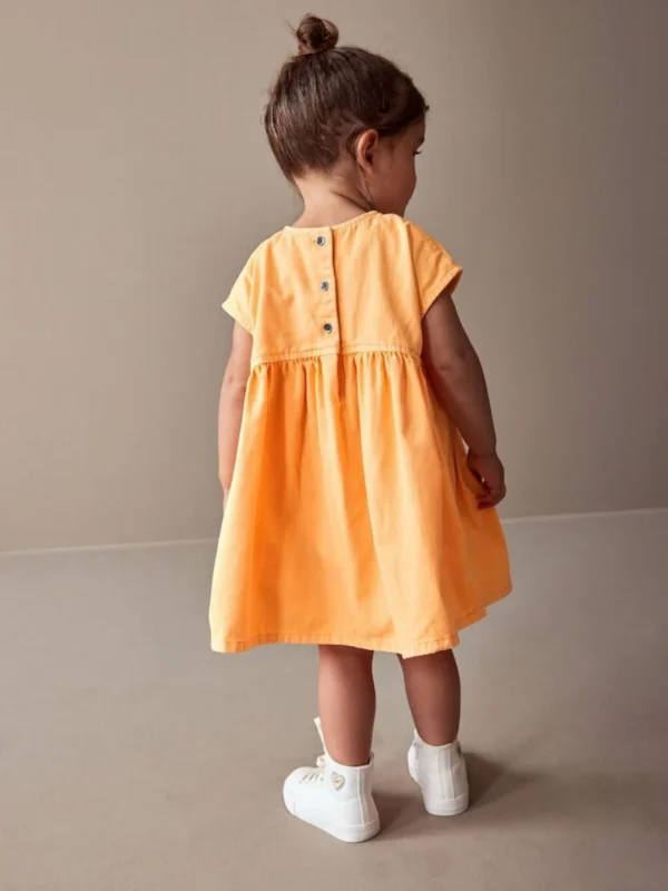 سارافون نارنجی کتان NEXT - Image 5